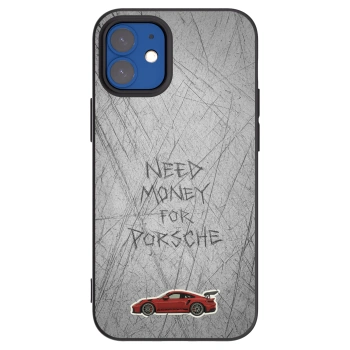 Picasee silikonový černý obal pro Apple iPhone 12 mini - Garage Scratch