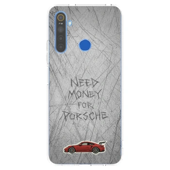 Picasee silikonový průhledný obal pro Realme 5 - Garage Scratch