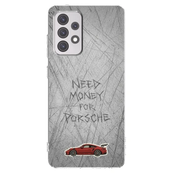 Picasee silikonový průhledný obal pro Samsung Galaxy A52 5G A525F - Garage Scratch