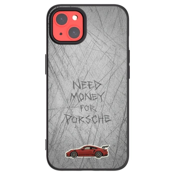 Picasee silikonový černý obal pro Apple iPhone 13 - Garage Scratch