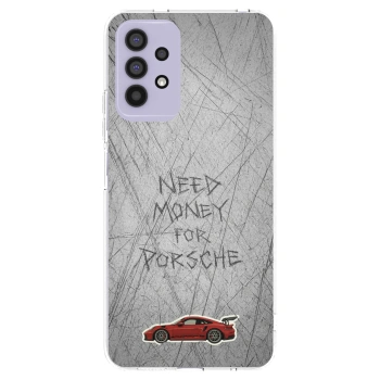 Picasee silikonový průhledný obal pro Samsung Galaxy A32 4G SM-A325F - Garage Scratch