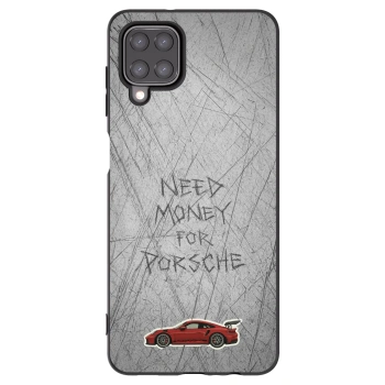 Picasee silikonový černý obal pro Samsung Galaxy M12 M127F - Garage Scratch