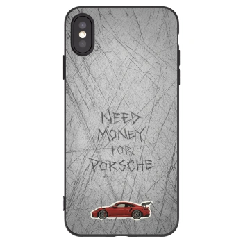 Picasee silikonový černý obal pro Apple iPhone XS Max - Garage Scratch