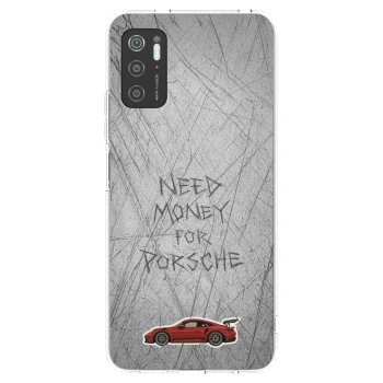 Picasee silikonový průhledný obal pro Xiaomi Poco M3 Pro 5G - Garage Scratch