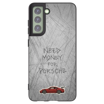 Picasee silikonový černý obal pro Samsung Galaxy S21 FE 5G - Garage Scratch