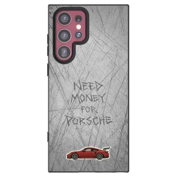 Picasee silikonový černý obal pro Samsung Galaxy S22 Ultra 5G - Garage Scratch