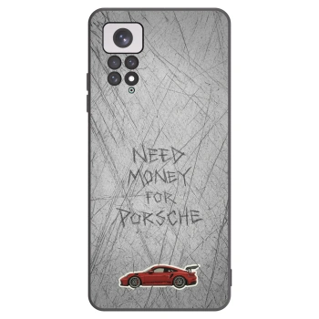 Picasee silikonový černý obal pro Xiaomi Redmi Note 11 - Garage Scratch