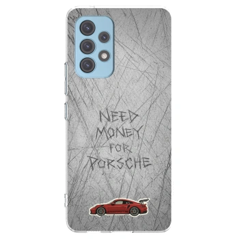Picasee silikonový průhledný obal pro Samsung Galaxy A53 5G A536 - Garage Scratch