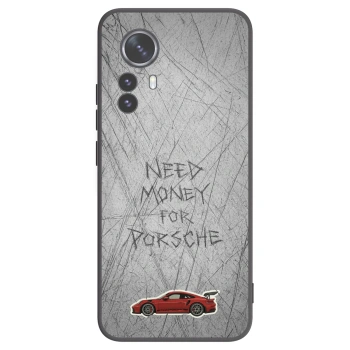 Picasee silikonový černý obal pro Xiaomi 12 Pro - Garage Scratch