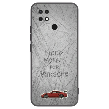 Picasee silikonový černý obal pro Xiaomi Redmi 10C - Garage Scratch