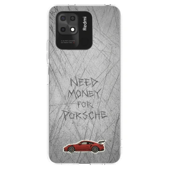 Picasee silikonový průhledný obal pro Xiaomi Redmi 10C - Garage Scratch