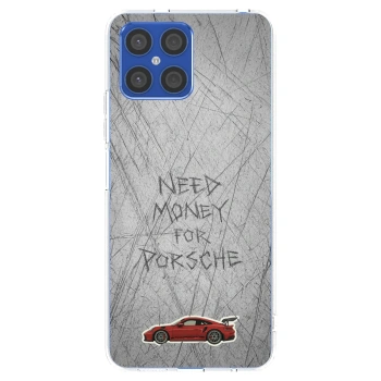 Picasee silikonový průhledný obal pro Honor X8 4G - Garage Scratch