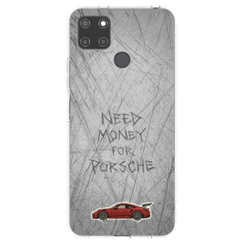 Picasee silikonový průhledný obal pro Realme C21Y - Garage Scratch