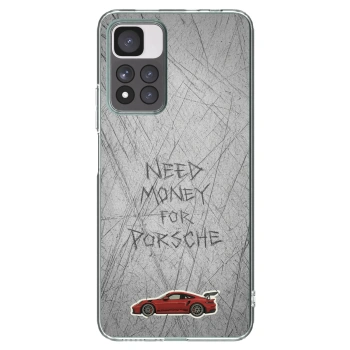 Picasee silikonový průhledný obal pro Xiaomi Redmi Note 11 Pro+ 5G - Garage Scratch