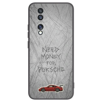 Picasee silikonový černý obal pro Honor 70 - Garage Scratch