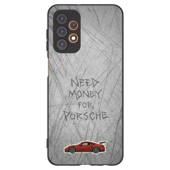 Picasee silikonový černý obal pro Samsung Galaxy A23 A236B 5G - Garage Scratch