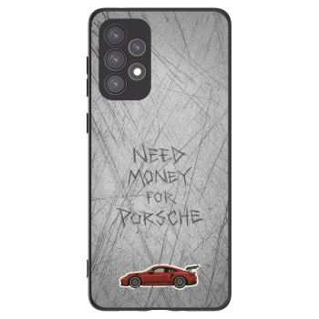 Picasee silikonový černý obal pro Samsung Galaxy A73 5G - Garage Scratch