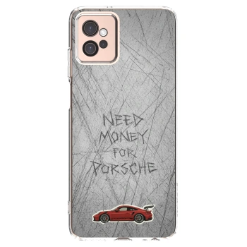 Picasee silikonový průhledný obal pro Motorola Moto G32 - Garage Scratch