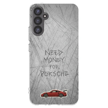 Picasee silikonový průhledný obal pro Samsung Galaxy A34 5G A346B - Garage Scratch