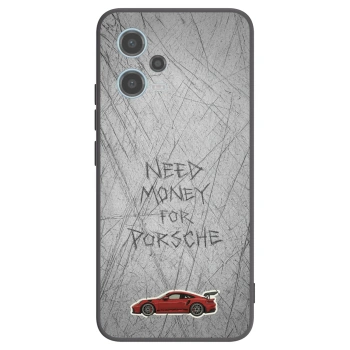 Picasee silikonový černý obal pro Xiaomi Redmi Note 12 5G - Garage Scratch