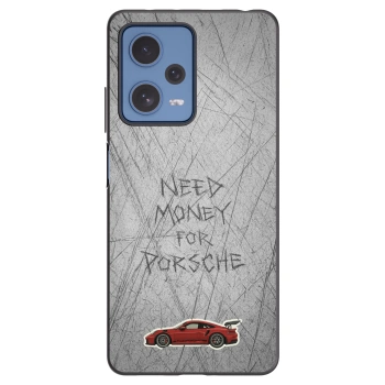 Picasee silikonový černý obal pro Xiaomi Redmi Note 12 Pro 5G - Garage Scratch