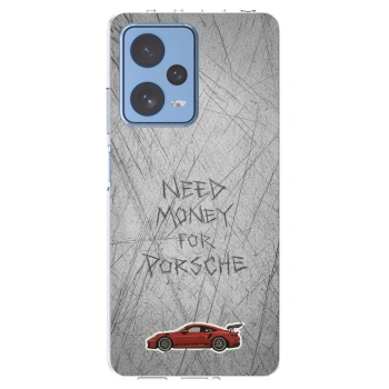 Picasee silikonový průhledný obal pro Xiaomi Redmi Note 12 Pro 5G - Garage Scratch