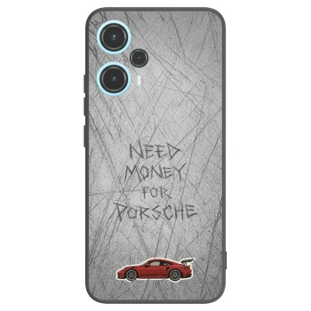 Picasee silikonový černý obal pro Xiaomi Poco F5 - Garage Scratch