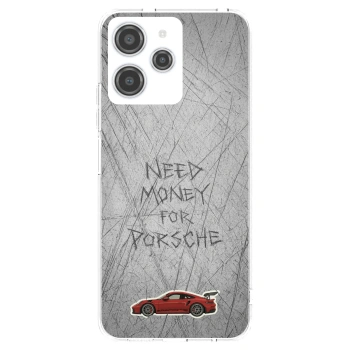 Picasee silikonový průhledný obal pro Xiaomi Redmi 12 4G - Garage Scratch