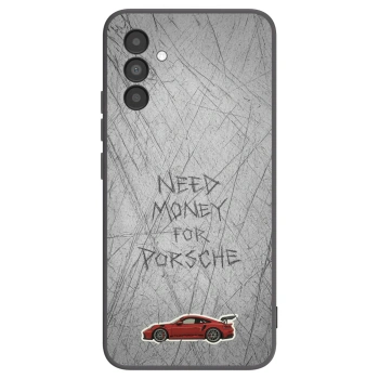 Picasee silikonový černý obal pro Samsung Galaxy A04s A047F - Garage Scratch