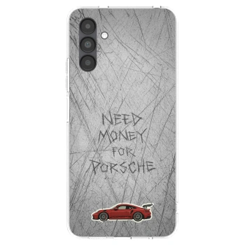 Picasee silikonový průhledný obal pro Samsung Galaxy A04s A047F - Garage Scratch