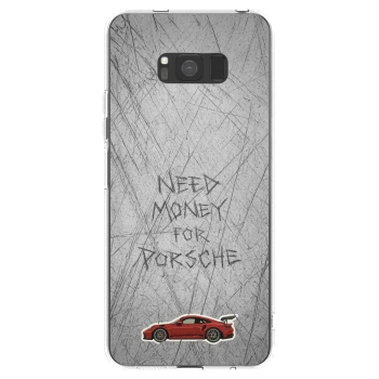 Picasee silikonový průhledný obal pro Samsung Galaxy S8 G950F - Garage Scratch