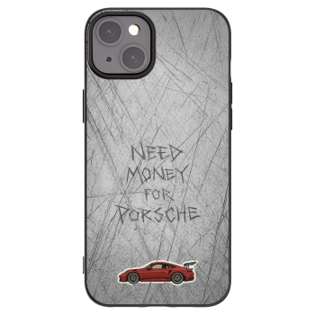 Picasee silikonový černý obal pro Apple iPhone 15 Plus - Garage Scratch