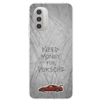 Picasee silikonový průhledný obal pro Motorola Moto G51 - Garage Scratch