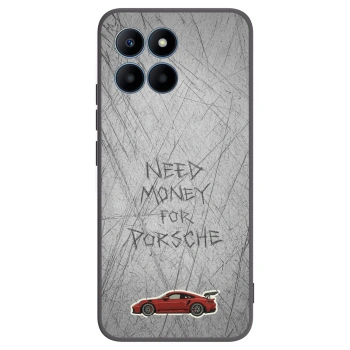 Picasee silikonový černý obal pro Honor 70 Lite - Garage Scratch