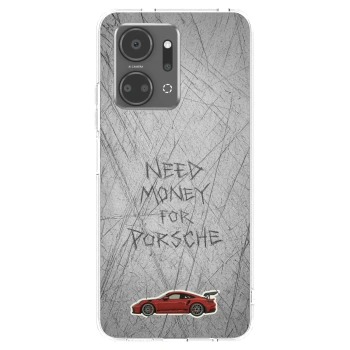 Picasee silikonový průhledný obal pro Honor X7a - Garage Scratch