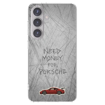 Picasee silikonový průhledný obal pro Samsung Galaxy S24 S921B 5G - Garage Scratch