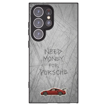Picasee silikonový černý obal pro Samsung Galaxy S24 Ultra S928B 5G - Garage Scratch