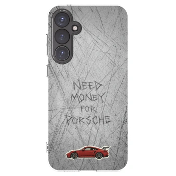 Picasee silikonový průhledný obal pro Samsung Galaxy S23 FE S711B - Garage Scratch