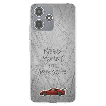 Picasee silikonový průhledný obal pro Xiaomi Redmi 12 5G - Garage Scratch