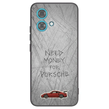Picasee silikonový černý obal pro Motorola Edge 40 Neo - Garage Scratch