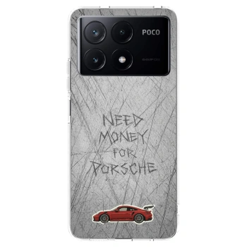 Picasee silikonový průhledný obal pro Xiaomi Poco X6 Pro - Garage Scratch