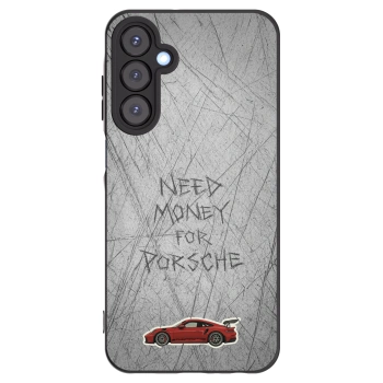 Picasee silikonový černý obal pro Samsung Galaxy A25 A256B 5G - Garage Scratch