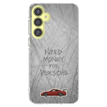 Picasee silikonový průhledný obal pro Samsung Galaxy A35 5G A356B - Garage Scratch