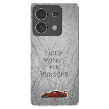 Picasee silikonový průhledný obal pro Xiaomi Redmi Note 13 4G - Garage Scratch