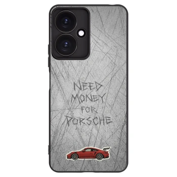 Picasee silikonový černý obal pro Xiaomi Redmi 13C 5G - Garage Scratch