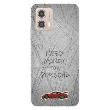 Picasee silikonový průhledný obal pro Motorola Moto G53 5G - Garage Scratch