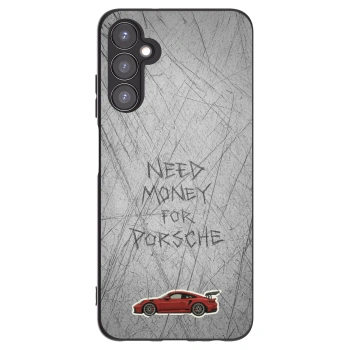 Picasee silikonový černý obal pro Samsung Galaxy A05s A057G - Garage Scratch