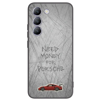 Picasee silikonový černý obal pro Vivo V40 SE 5G - Garage Scratch