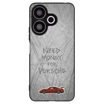 Picasee silikonový černý obal pro Xiaomi Redmi 13 4G - Garage Scratch