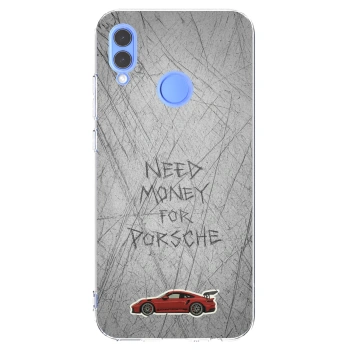 Picasee silikonový průhledný obal pro Huawei P Smart 2019 - Garage Scratch
